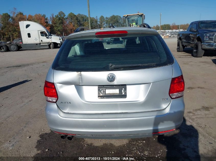 2014 Volkswagen Jetta Sportwagen 2.0L Tdi VIN: 3VWML7AJ5EM625732 Lot: 40730313