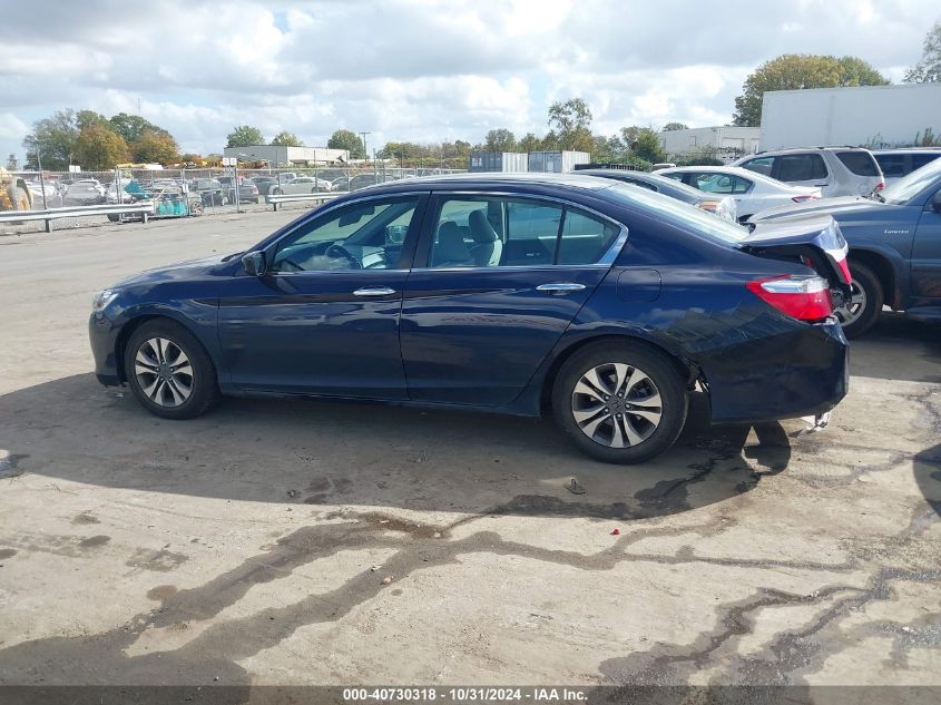 2014 Honda Accord Lx VIN: 1HGCR2F34EA018309 Lot: 40730318