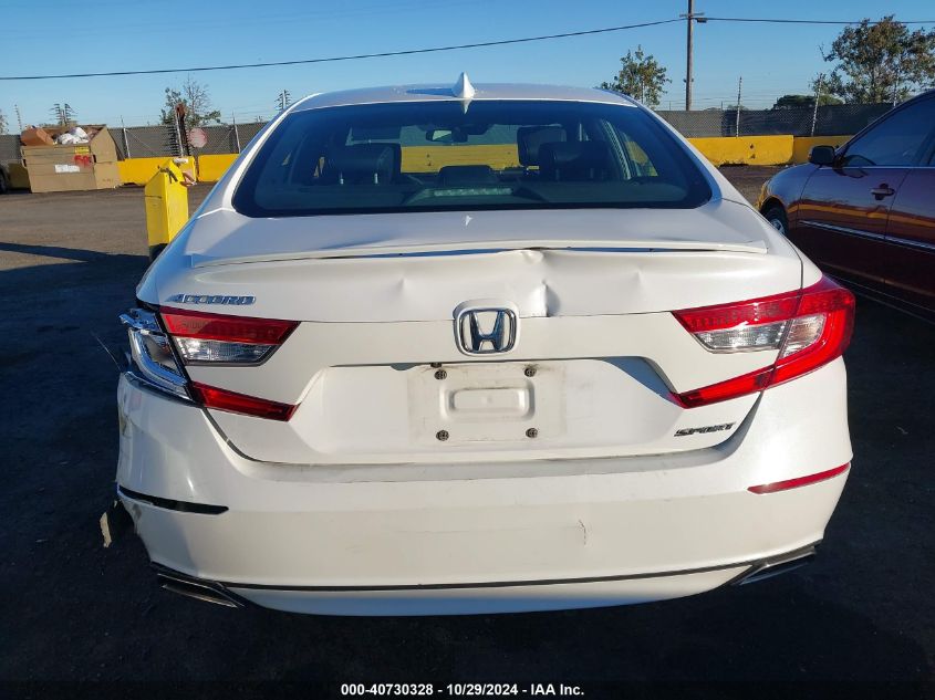 2018 Honda Accord Sport VIN: 1HGCV1F31JA172640 Lot: 40730328