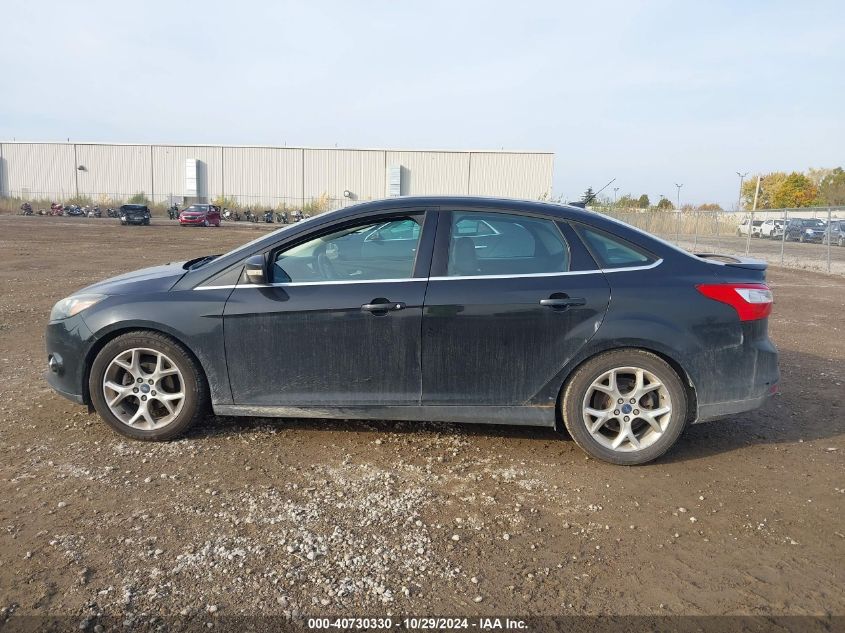 2014 Ford Focus Titanium VIN: 1FADP3J27EL154764 Lot: 40730330