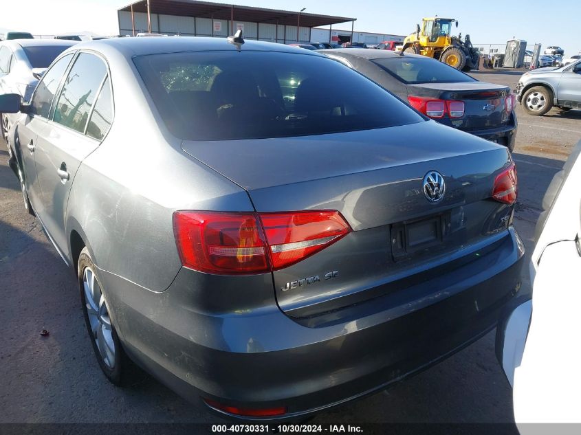 2015 Volkswagen Jetta 1.8T Se VIN: 3VWD17AJ5FM342867 Lot: 40730331