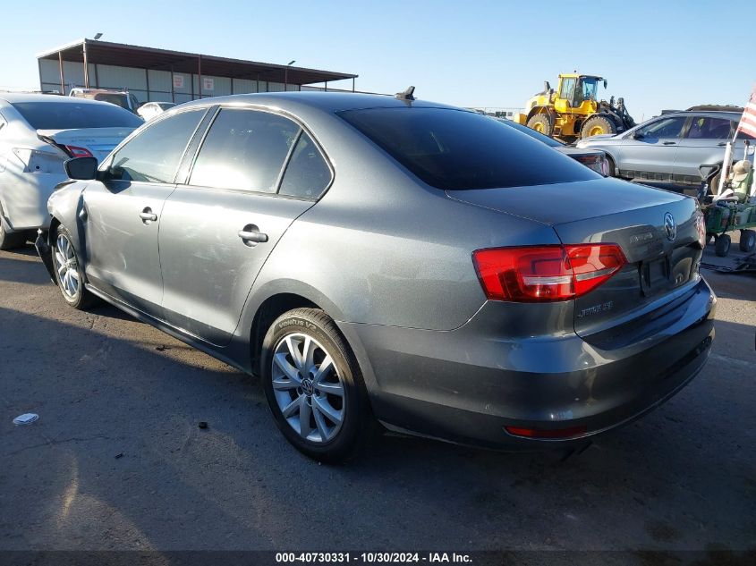 VIN 3VWD17AJ5FM342867 2015 Volkswagen Jetta, 1.8T Se no.3