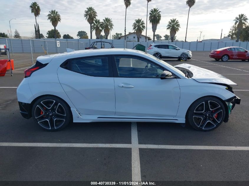 2020 Hyundai Veloster N VIN: KMHT36AH1LU003557 Lot: 40730339