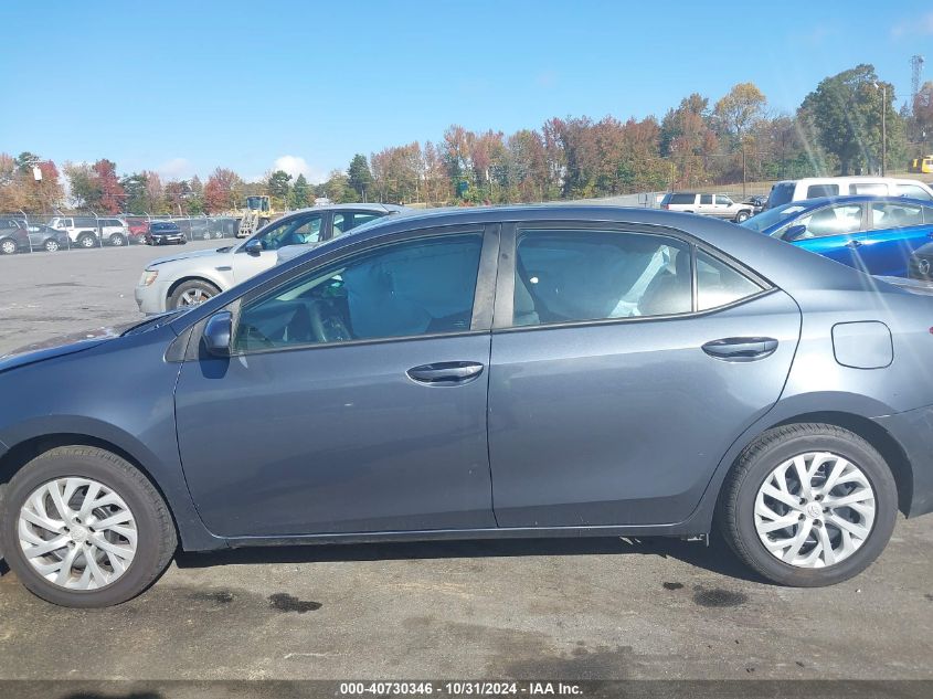 2019 Toyota Corolla Le VIN: 5YFBURHE6KP946288 Lot: 40730346