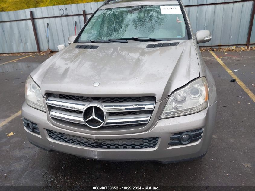 2007 Mercedes-Benz Gl 450 4Matic VIN: 4JGBF71E97A120891 Lot: 40730352