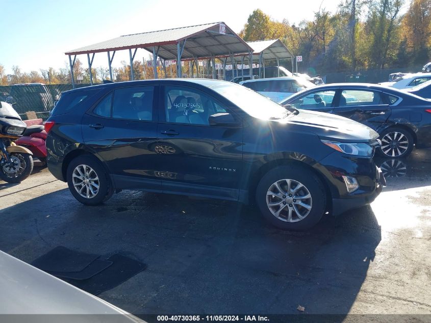 2018 Chevrolet Equinox Ls VIN: 2GNAXREV7J6310087 Lot: 40730365