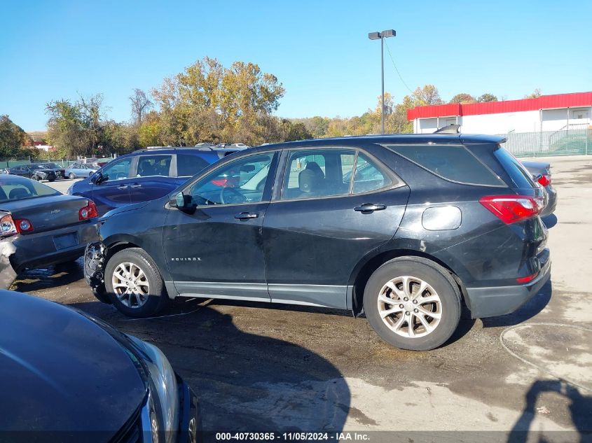 2018 Chevrolet Equinox Ls VIN: 2GNAXREV7J6310087 Lot: 40730365