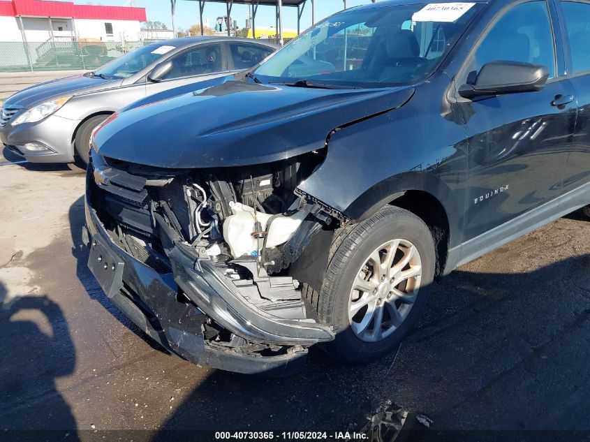 2018 Chevrolet Equinox Ls VIN: 2GNAXREV7J6310087 Lot: 40730365