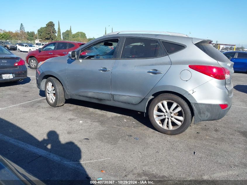 2012 Hyundai Tucson Limited VIN: KM8JU3AC8CU324163 Lot: 40730367