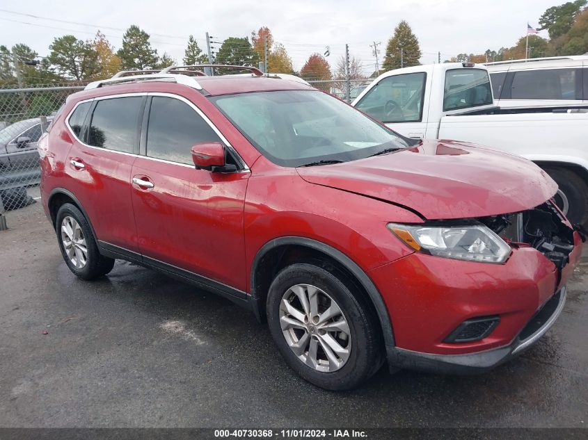 2016 NISSAN ROGUE SV - KNMAT2MV1GP693580