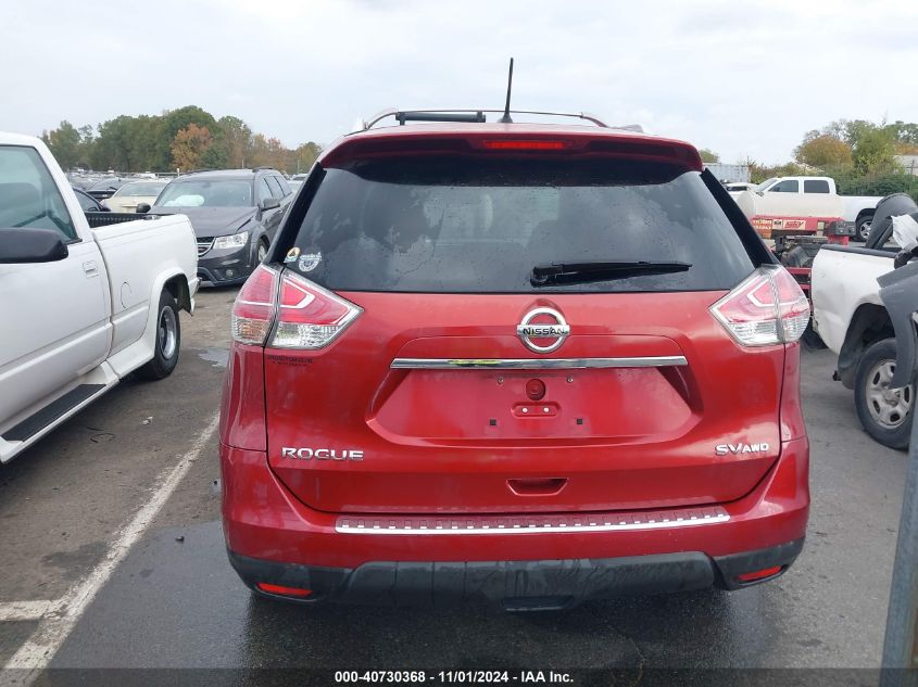 2016 NISSAN ROGUE SV - KNMAT2MV1GP693580