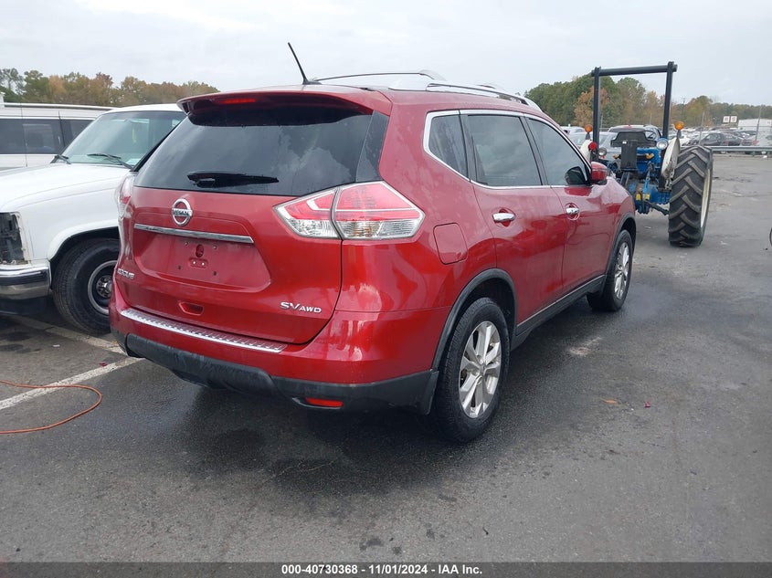 2016 NISSAN ROGUE SV - KNMAT2MV1GP693580