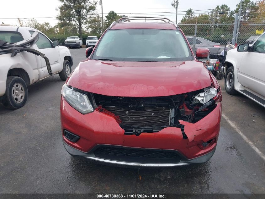 2016 NISSAN ROGUE SV - KNMAT2MV1GP693580