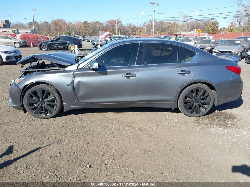 2015 Infiniti Q50 VIN: JN1BV7AR4FM416041 Lot: 40730382