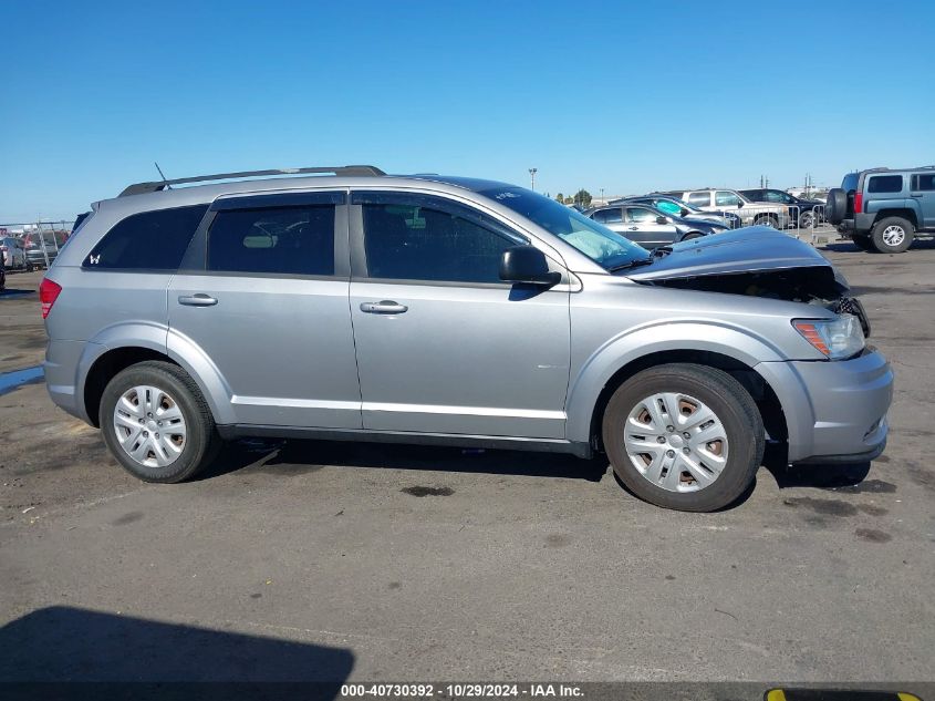 2018 Dodge Journey Se VIN: 3C4PDCAB2JT383853 Lot: 40730392