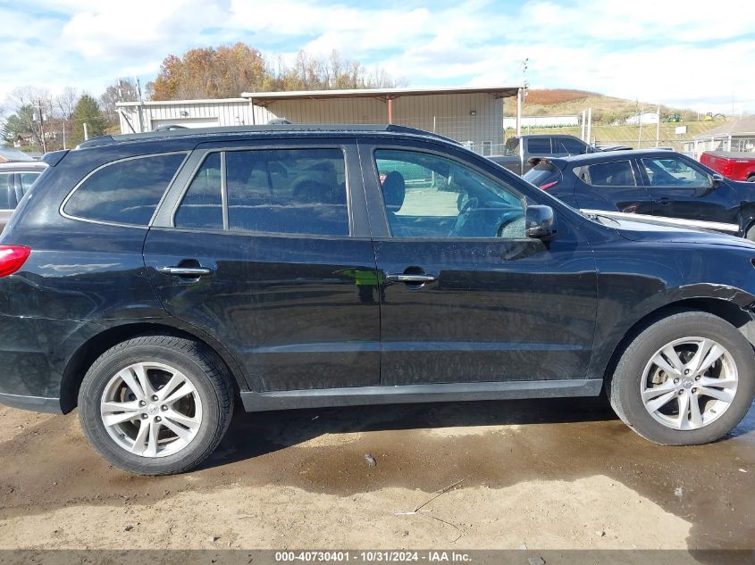 2011 Hyundai Santa Fe Limited V6 VIN: 5XYZKDAG2BG072349 Lot: 40730401