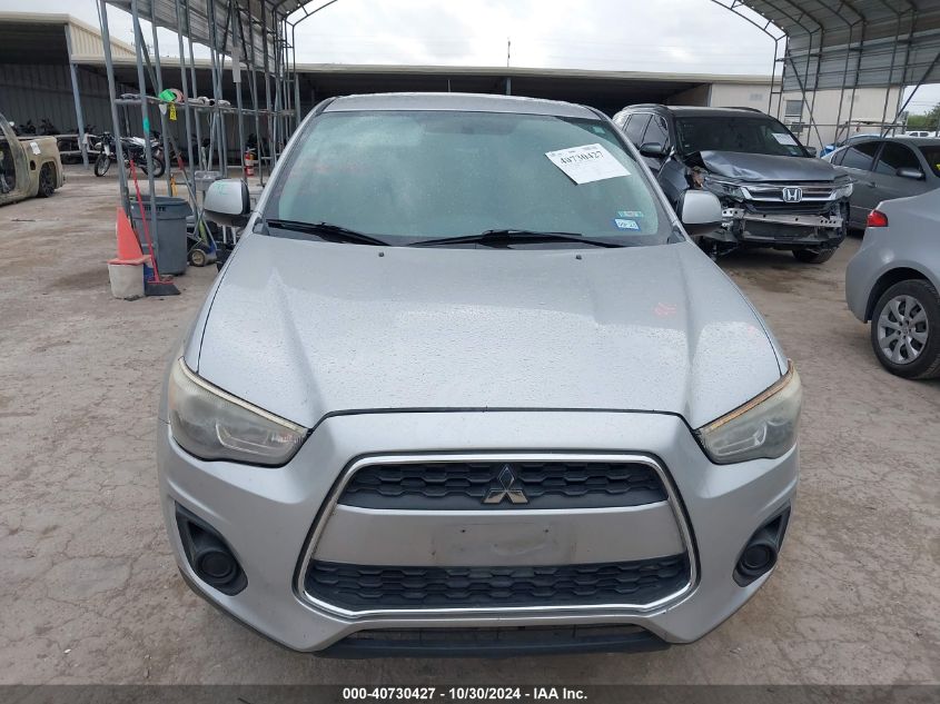 2014 Mitsubishi Outlander Sport Es VIN: 4A4AP3AU0EE013031 Lot: 40730427