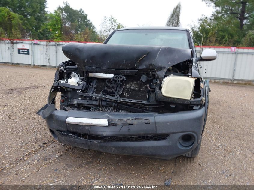 2006 Toyota Tundra Sr5 V8 VIN: 5TBET34126S537243 Lot: 40730445