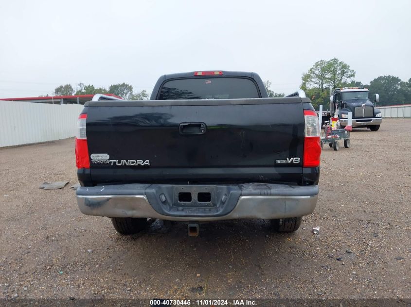 2006 Toyota Tundra Sr5 V8 VIN: 5TBET34126S537243 Lot: 40730445