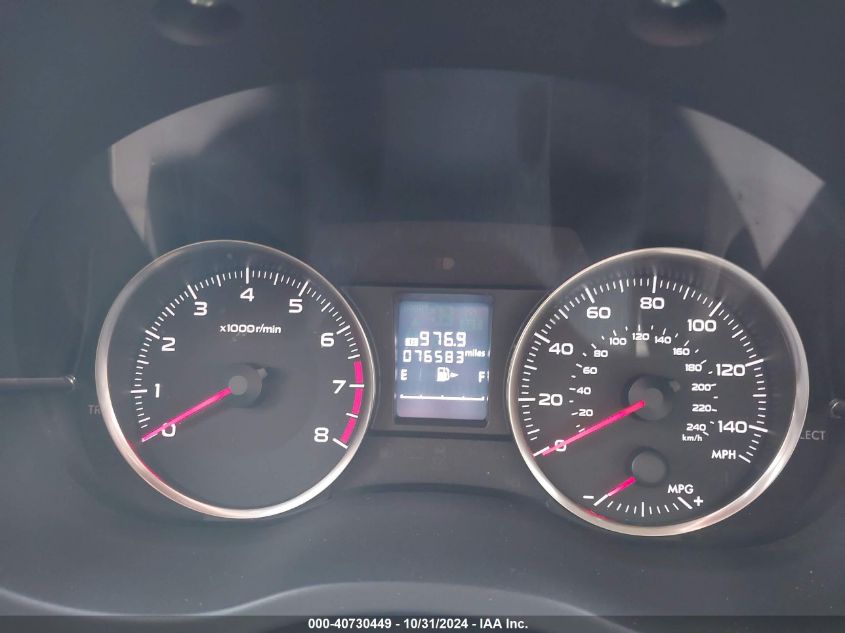 2015 SUBARU IMPREZA VIN: JF1GJAA6XFG016815