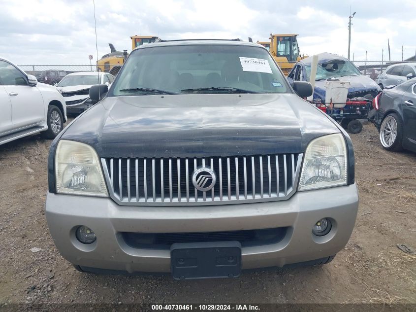 2002 Mercury Mountaineer VIN: 4M2ZU66E72ZJ36345 Lot: 40730461