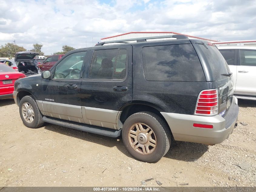 2002 Mercury Mountaineer VIN: 4M2ZU66E72ZJ36345 Lot: 40730461