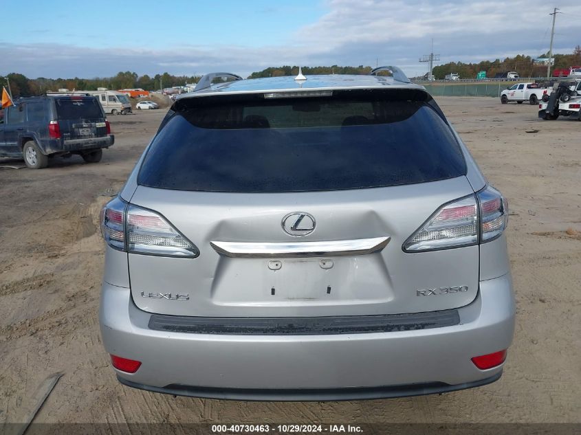 2010 Lexus Rx 350 VIN: 2T2ZK1BA0AC032995 Lot: 40730463