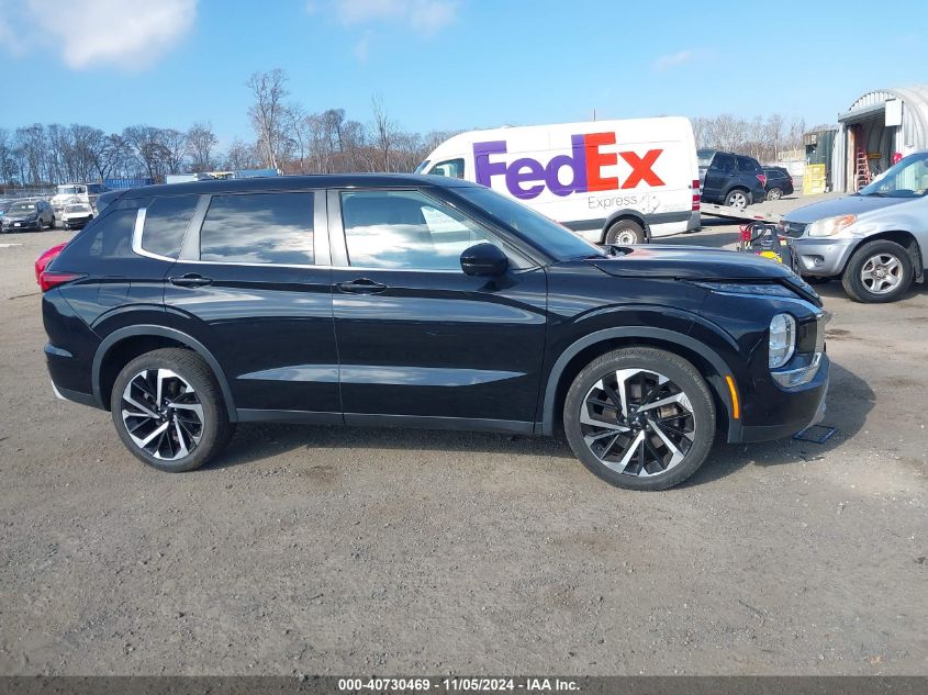 2022 Mitsubishi Outlander Black Edition S-Awc/Se 2.5 S-Awc/Se Launch Edition S-Awc VIN: JA4J4UA89NZ048131 Lot: 40730469