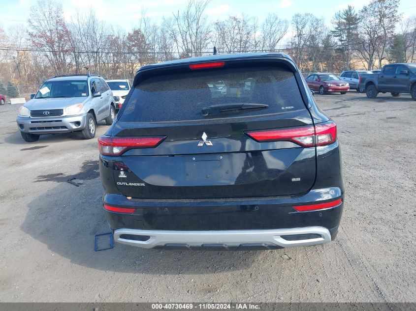 2022 Mitsubishi Outlander Black Edition S-Awc/Se 2.5 S-Awc/Se Launch Edition S-Awc VIN: JA4J4UA89NZ048131 Lot: 40730469