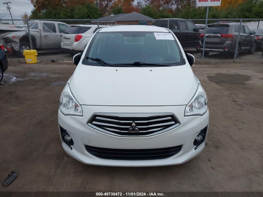 2019 Mitsubishi Mirage G4 Se VIN: ML32F4FJ5KHF06304 Lot: 40730472