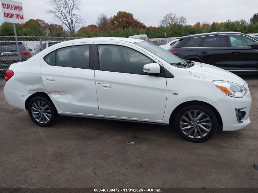 2019 Mitsubishi Mirage G4 Se VIN: ML32F4FJ5KHF06304 Lot: 40730472