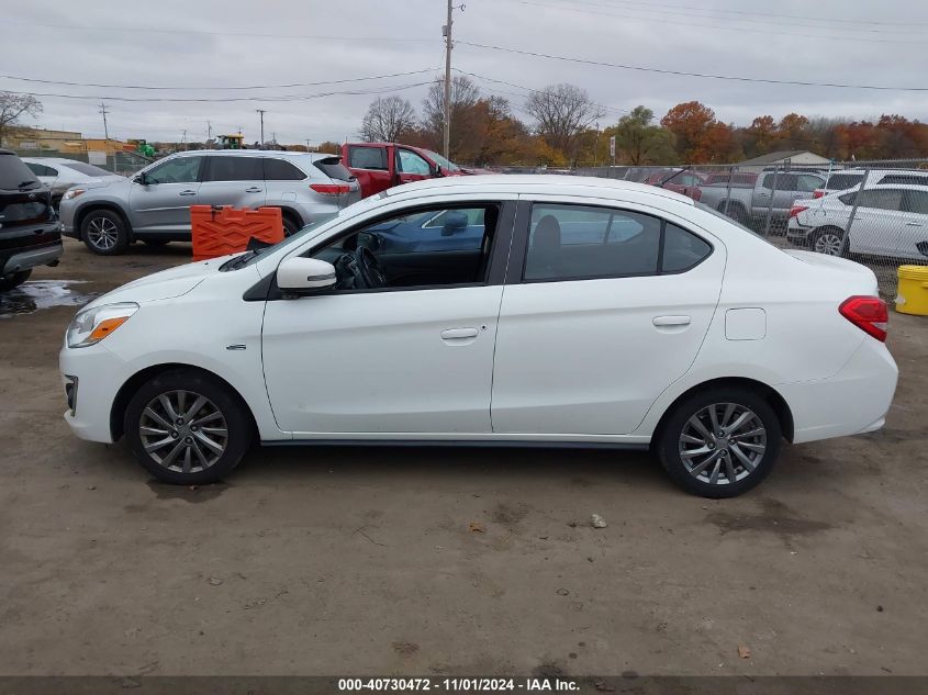 2019 Mitsubishi Mirage G4 Se VIN: ML32F4FJ5KHF06304 Lot: 40730472