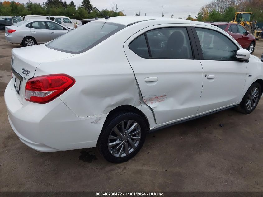 2019 Mitsubishi Mirage G4 Se VIN: ML32F4FJ5KHF06304 Lot: 40730472