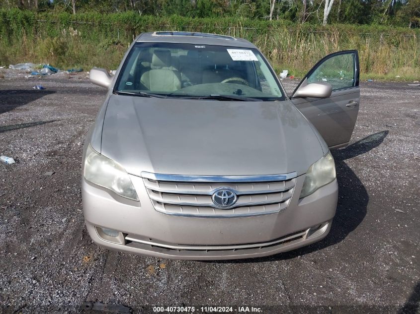 2005 Toyota Avalon Xl/Xls/Touring/Limited VIN: 4T1BK36B25U056806 Lot: 40730475