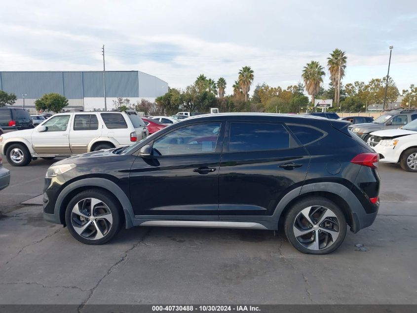 2017 Hyundai Tucson Sport VIN: KM8J33A2XHU353682 Lot: 40730488