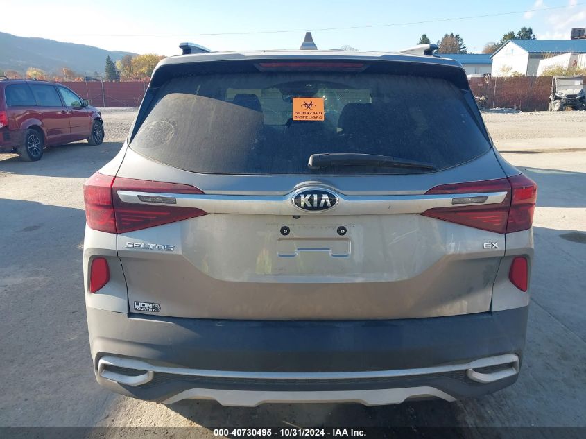 2021 Kia Seltos Ex VIN: 0KNDERCAA6M721242 Lot: 40730495