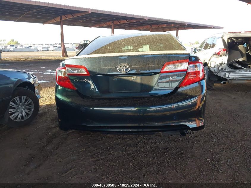 2012 Toyota Camry Le VIN: 4T1BF1FK5CU054473 Lot: 40730505