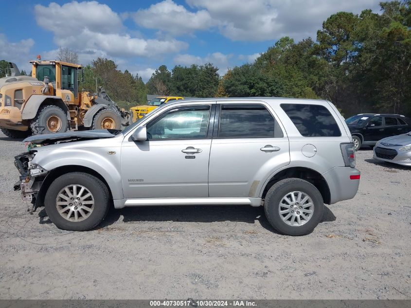 2008 Mercury Mariner Premier VIN: 4M2CU87198KJ45286 Lot: 40730517