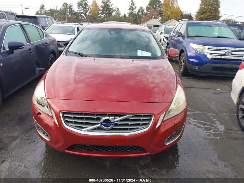 2012 Volvo S60 T5 VIN: YV1622FS9C2136297 Lot: 40730526