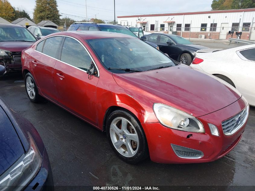 2012 Volvo S60 T5 VIN: YV1622FS9C2136297 Lot: 40730526