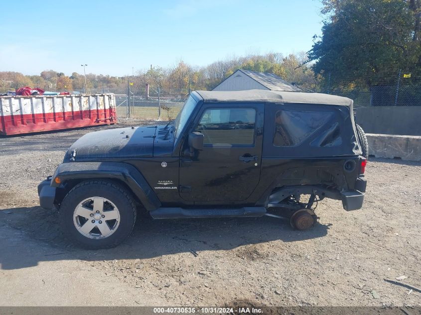 2012 Jeep Wrangler Sahara VIN: 1C4AJWBG8CL229981 Lot: 40730535