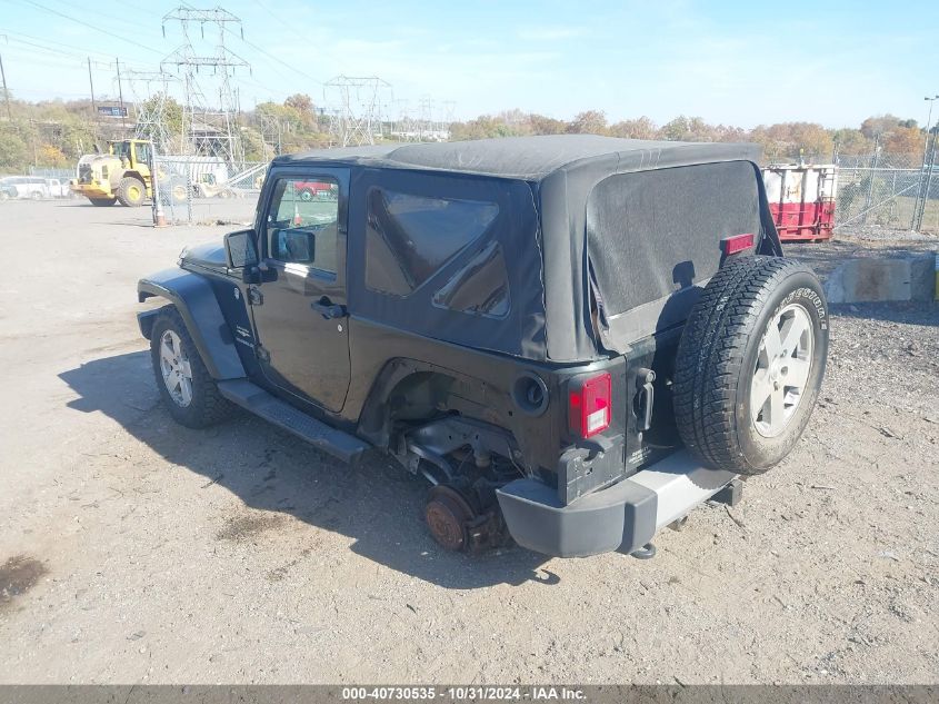 2012 Jeep Wrangler Sahara VIN: 1C4AJWBG8CL229981 Lot: 40730535