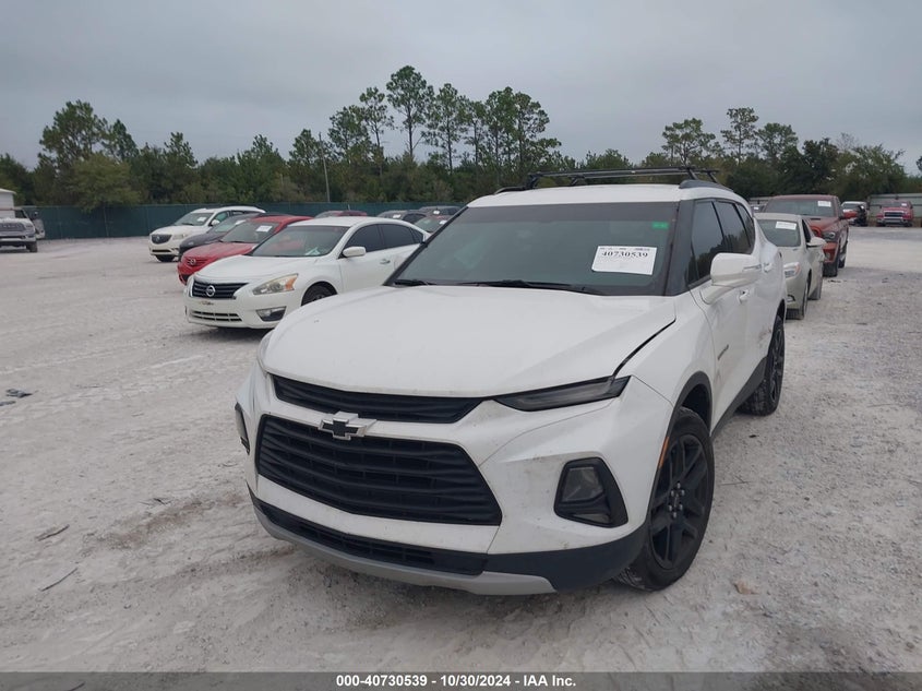 2020 CHEVROLET BLAZER FWD 1LT - 3GNKBBRA8LS621193
