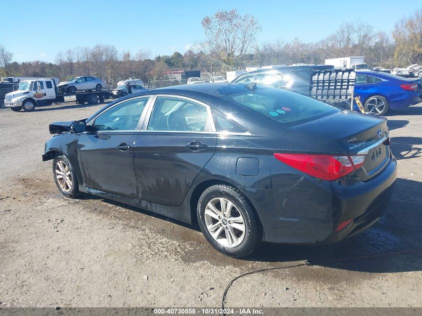 2014 Hyundai Sonata Gls VIN: 5NPEB4AC8EH837282 Lot: 40730558