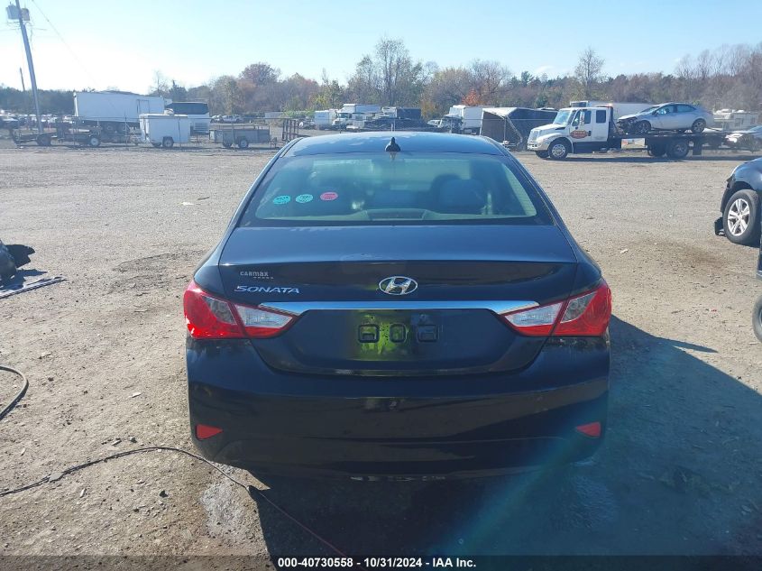 2014 Hyundai Sonata Gls VIN: 5NPEB4AC8EH837282 Lot: 40730558