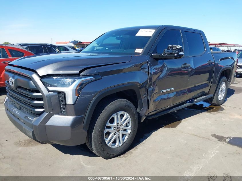 2022 Toyota Tundra Sr5 VIN: 5TFLA5AB9NX017563 Lot: 40730561