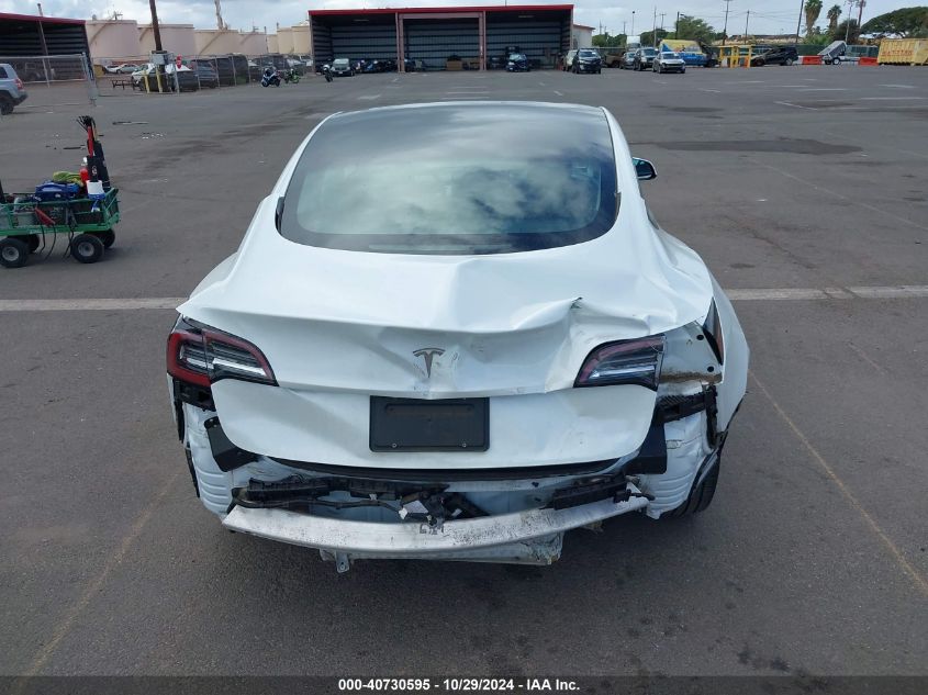 2021 TESLA MODEL 3 STANDARD RANGE PLUS REAR-WHEEL DRIVE - 5YJ3E1EA0MF850563