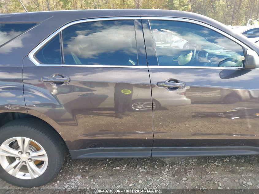 2016 Chevrolet Equinox Ls VIN: 2GNFLEEK9G6263430 Lot: 40730596