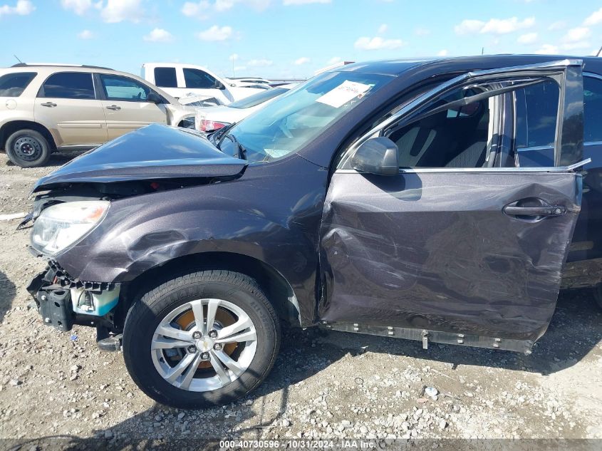 2016 Chevrolet Equinox Ls VIN: 2GNFLEEK9G6263430 Lot: 40730596