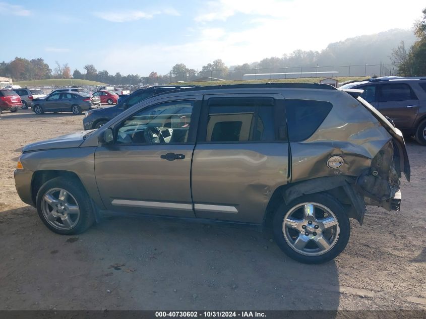 2007 Jeep Compass Limited VIN: 1J8FF57W07D316574 Lot: 40730602